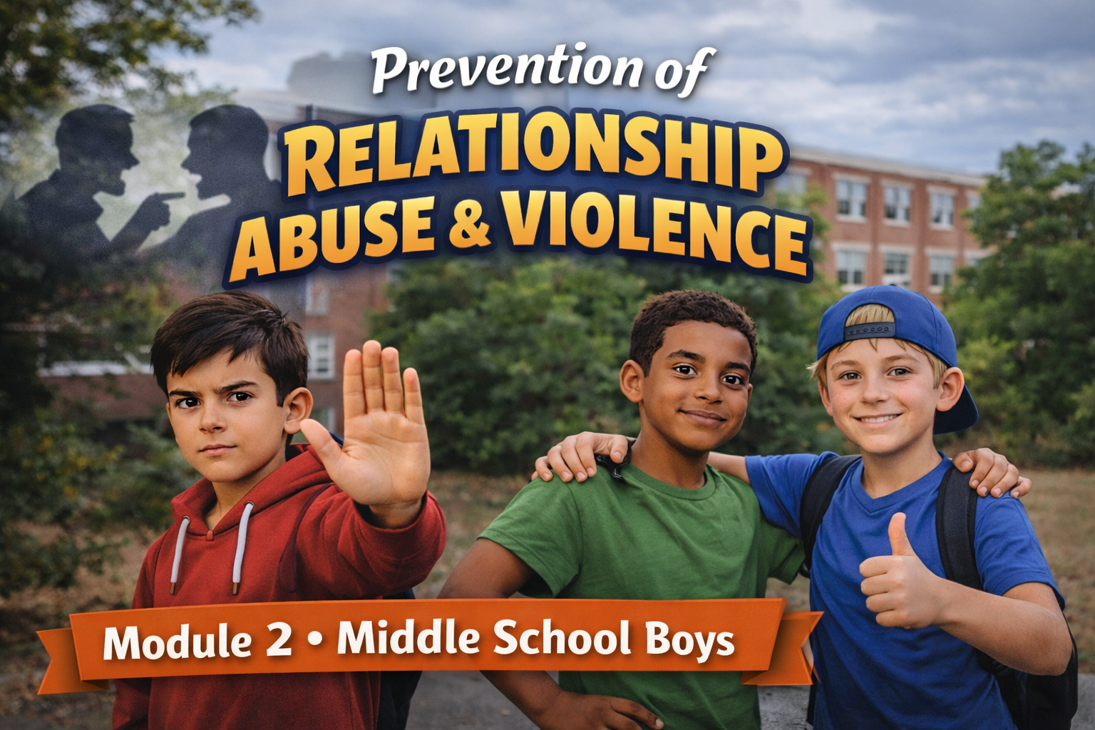 Prevention of Relationship Abuse & Violence – Module 2 – Middle School Boys