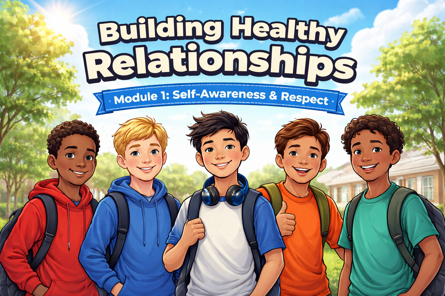 Relationships & Self-Awareness – Module 1 – Middle School Boys
